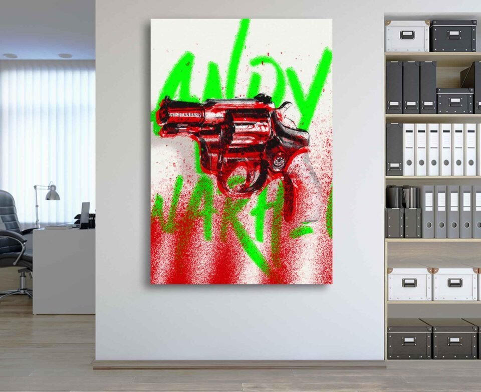 Pop Art Gun - Andy Warhol - Image 3