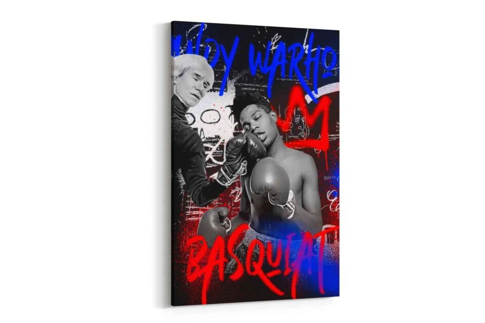 Warhol & Basquiat - Pop Art Print - Image 2