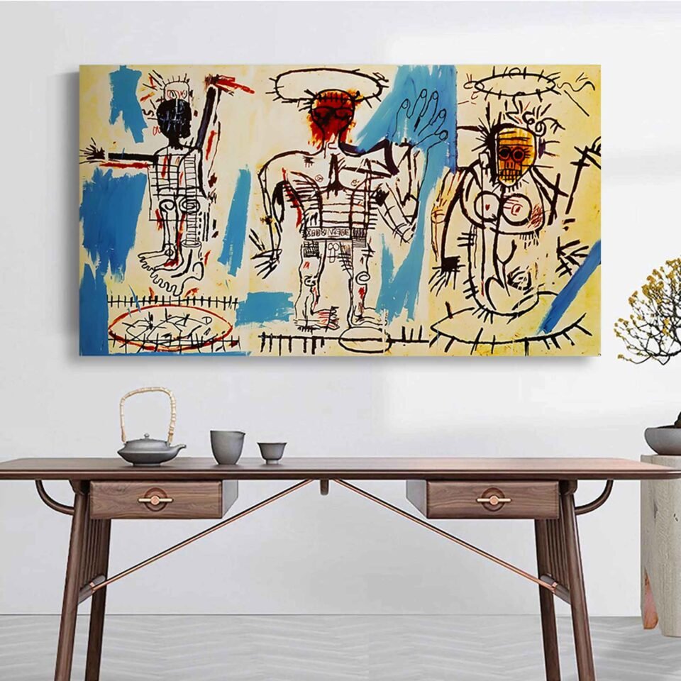 Jean-Michel Basquiat - Baby Boom - Canvas Prints - Modern Abstract Art for Home Decor