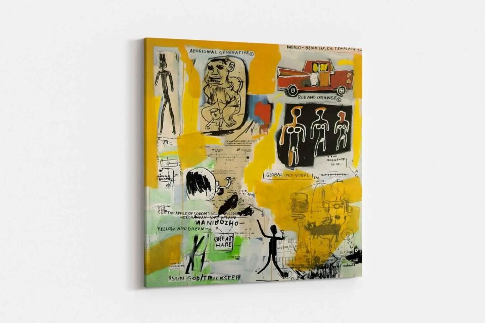 Jean-Michel Basquiat - Aboriginal - Image 2