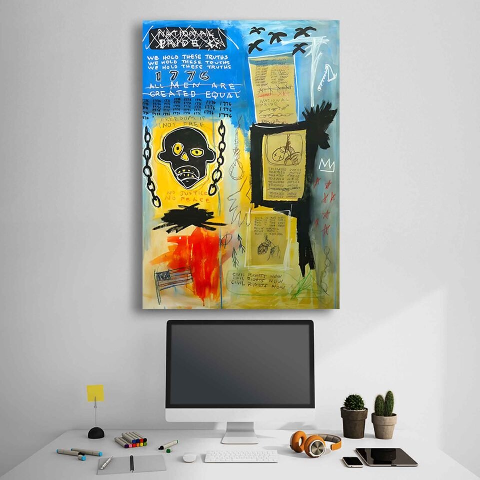 Jean-Michel Basquiat - Created Equal - Image 3