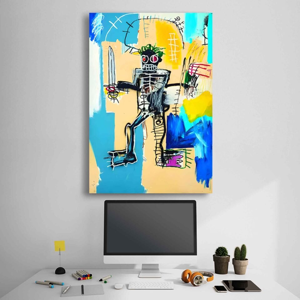Jean Michel Basquiat - Warrior - Image 3