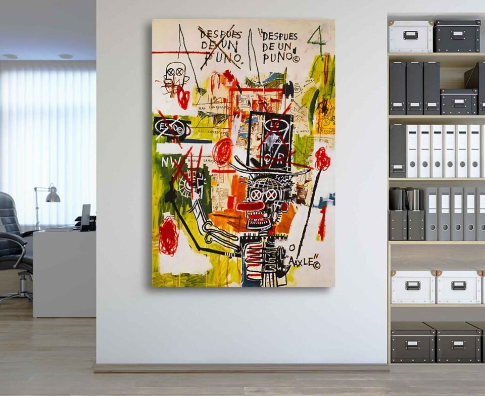 JEAN-MICHEL BASQUIAT – After Puno – Canvas Prints
