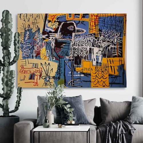 Jean-Michel Basquiat – Bird on Money - Canvas Wall Art Prints
