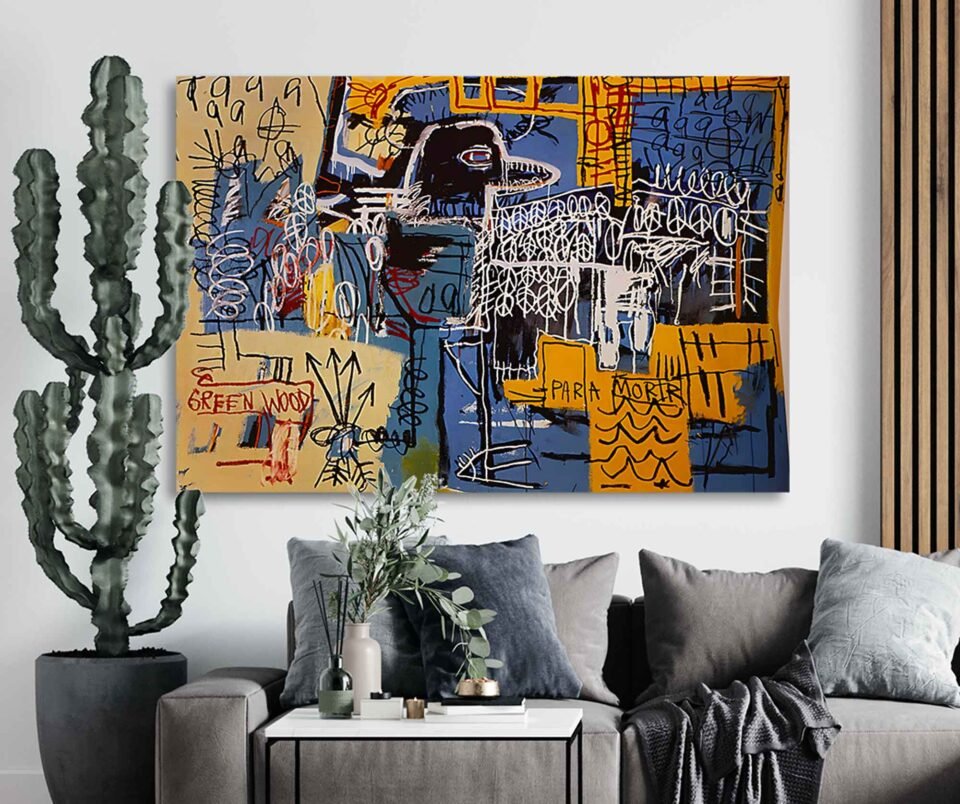 Jean-Michel Basquiat – Bird on Money - Canvas Wall Art Prints