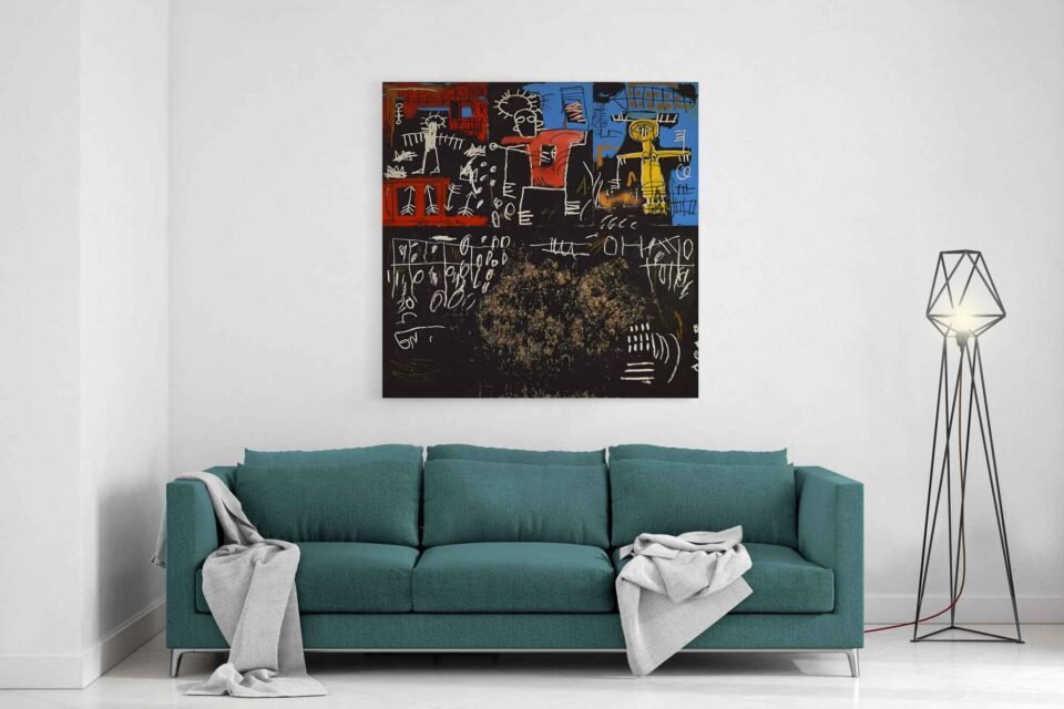 Jean-Michel Basquiat - Black Tar and Feathers - Image 2