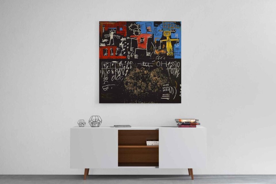 Jean-Michel Basquiat - Black Tar and Feathers - Image 3