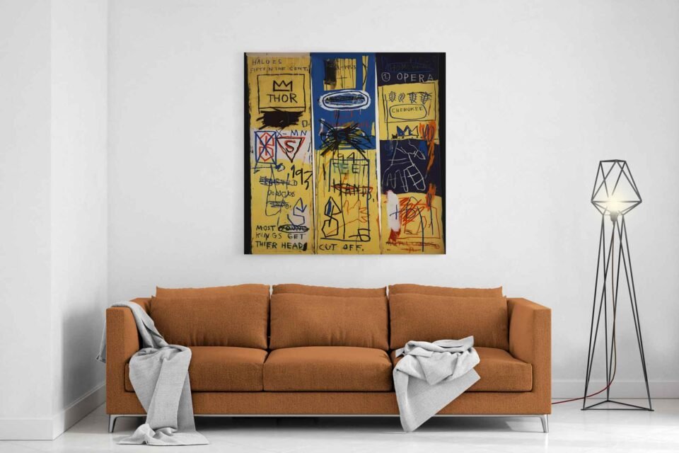 Jean-Michel Basquiat - Charles the First - Canvas Art Prints