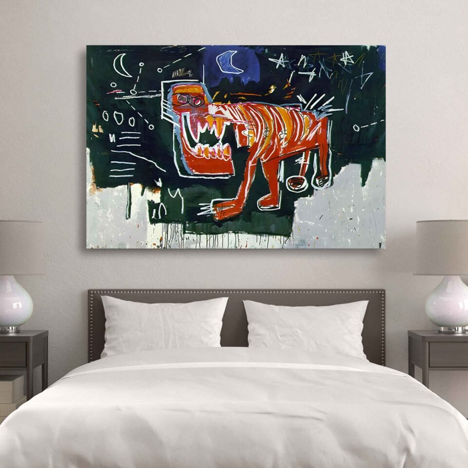 Jean Michel Basquiat - Dog 1982 - Image 4