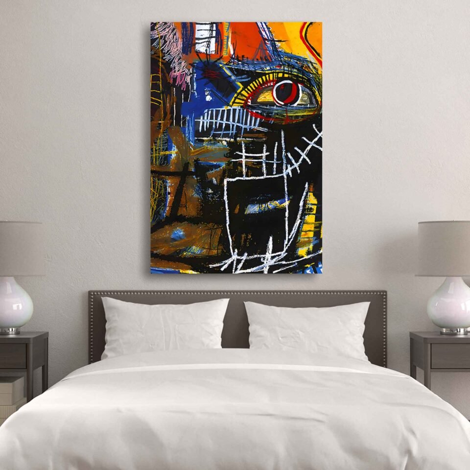 Jean Michel Basquiat - Head 1981 - Image 4
