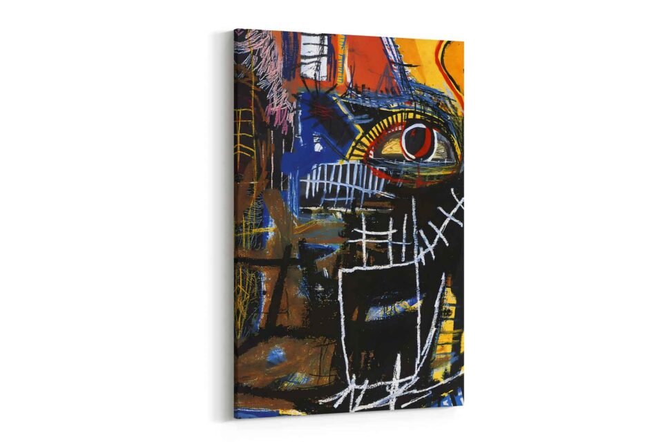 Jean Michel Basquiat - Head 1981 - Image 2