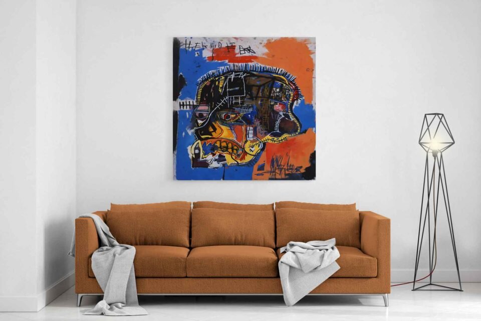 Skull 1981 - Jean Michel Basquiat - Image 2