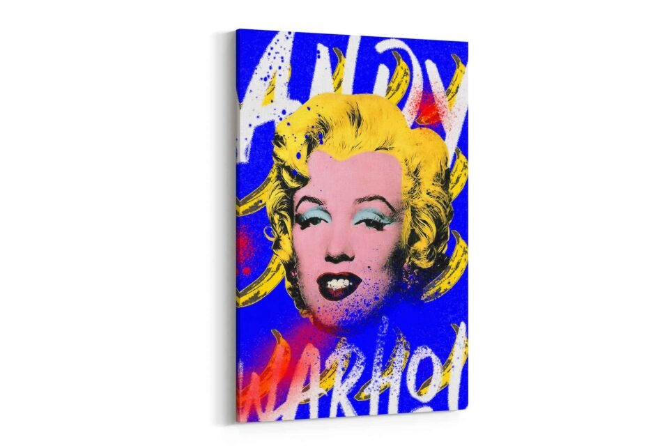 Warhol's Monroe - Canvas Print - Image 2