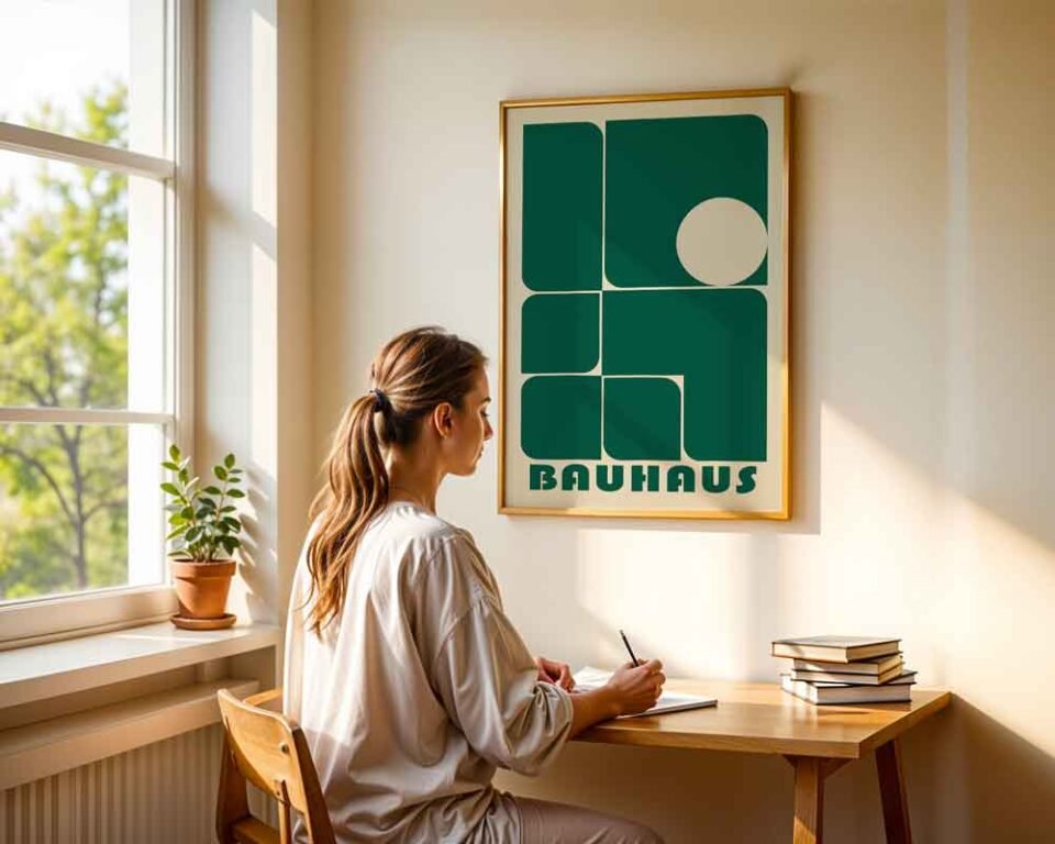 Green and Beige - Poster Prints - Image 2