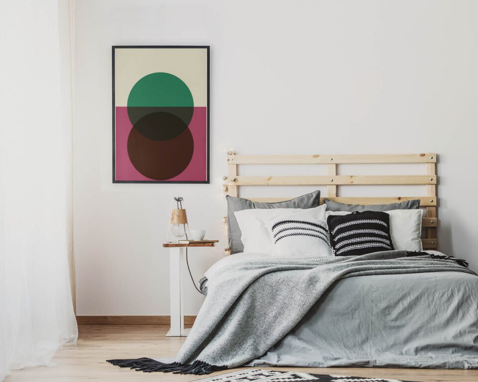 Overlapping Circles - Poster Prints - Image 4