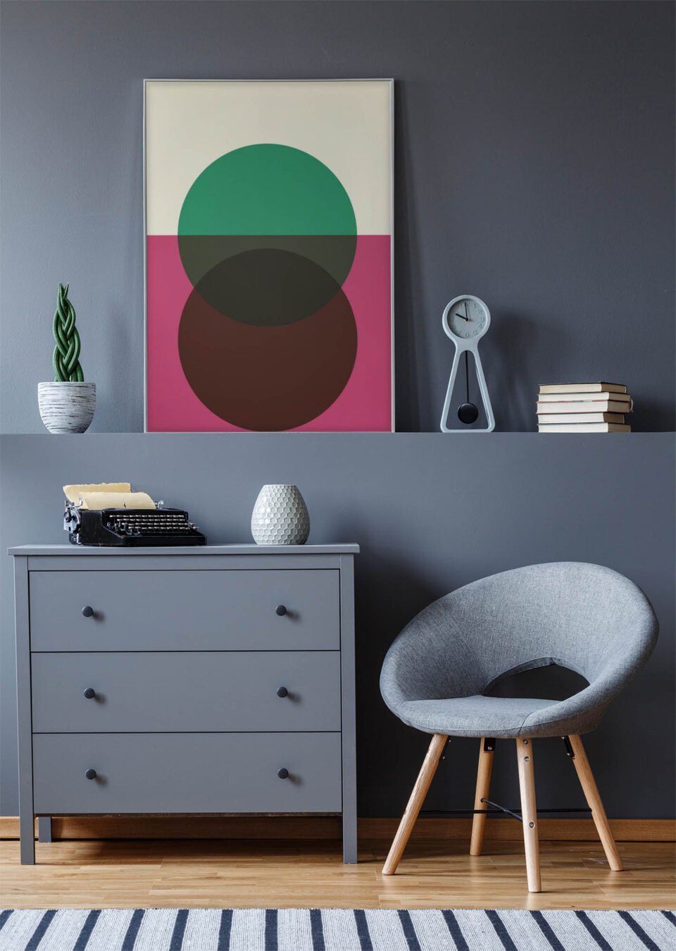 Overlapping Circles - Poster Prints - Image 3
