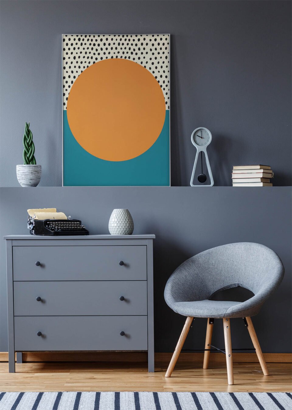 Orange Circle - Poster Prints - Image 3