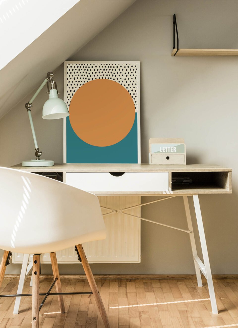 Orange Circle - Poster Prints - Image 4