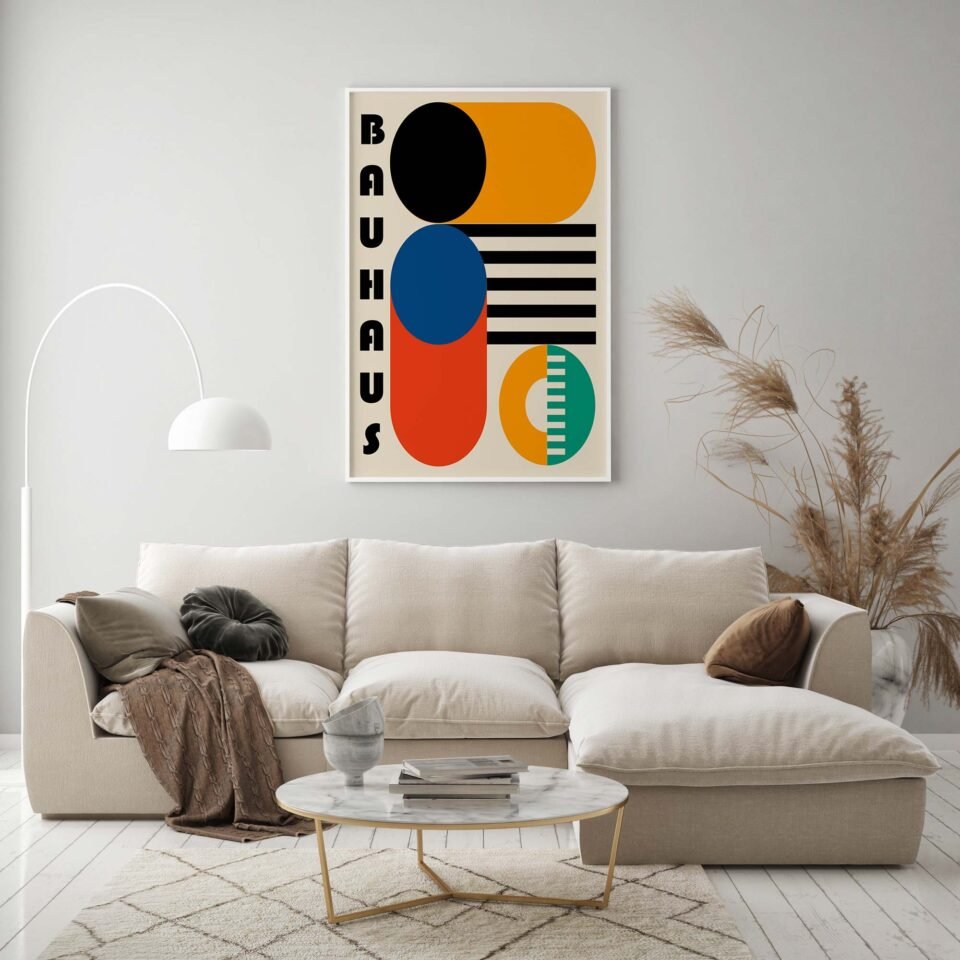 Bauhaus Geometric - Poster Prints - Image 3