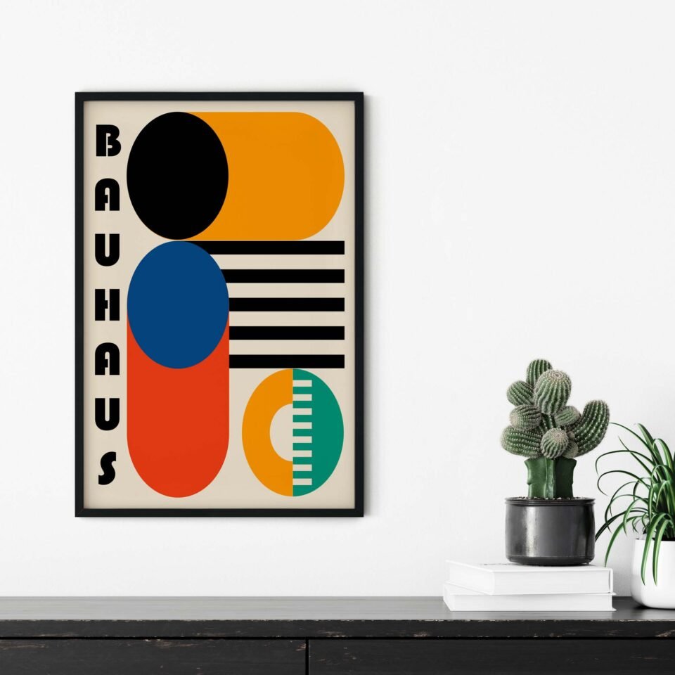 Bauhaus Geometric - Poster Prints - Image 5