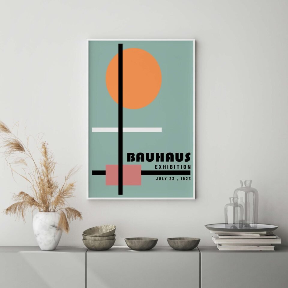 Vintage Bauhaus - Exhibition Poster - Image 2