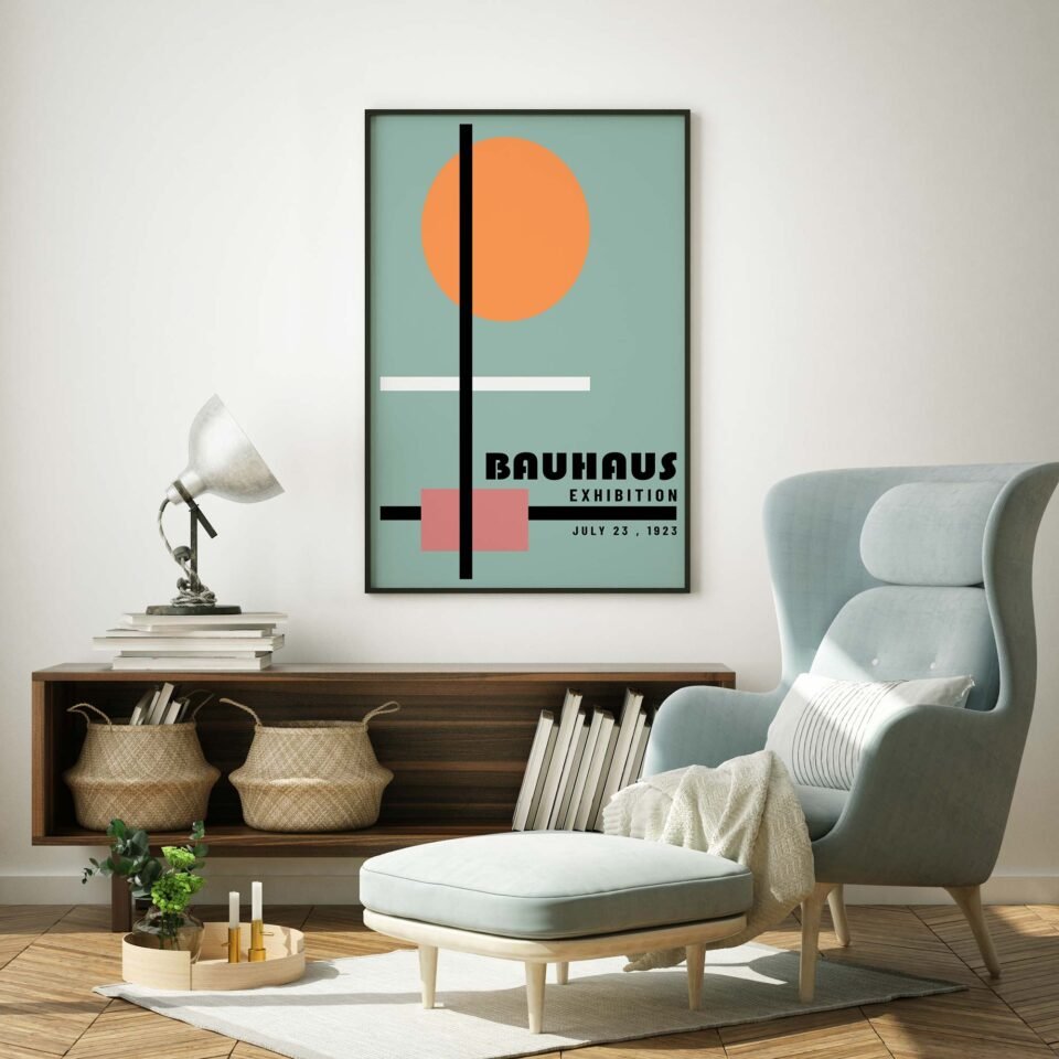 Vintage Bauhaus - Exhibition Poster - Image 3