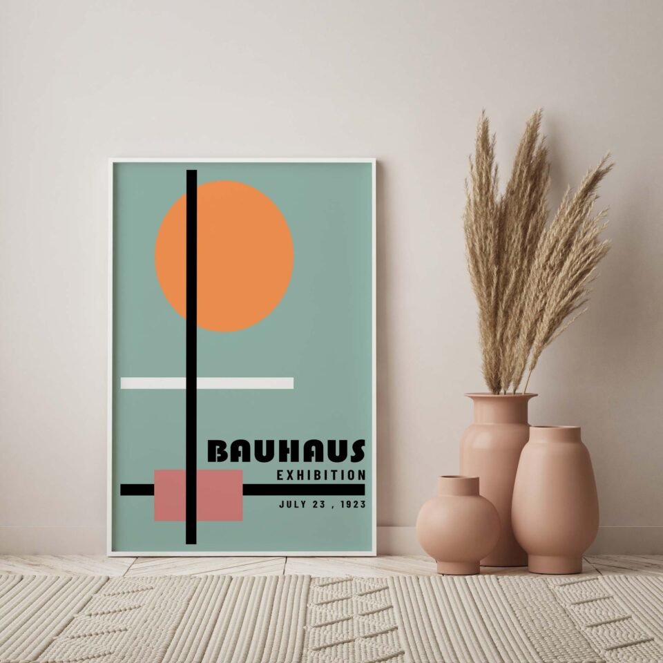 Vintage Bauhaus - Exhibition Poster - Image 5