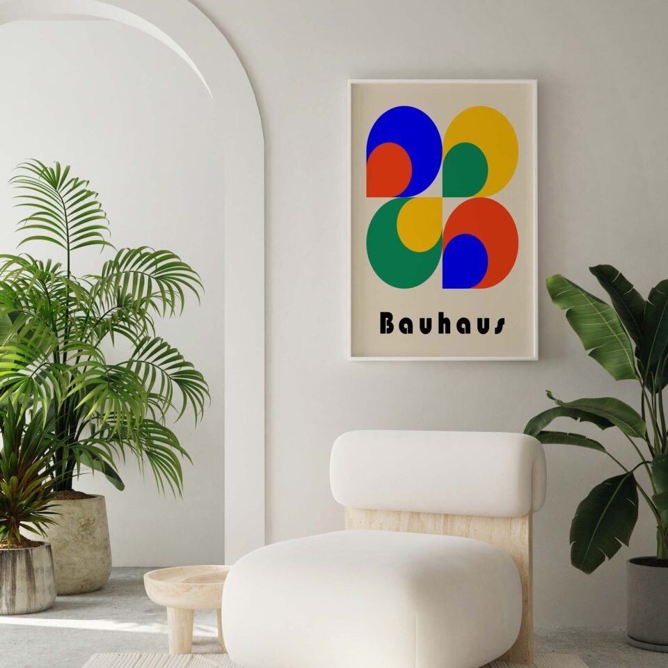 Vibrant Bauhaus - Poster Prints - Image 3