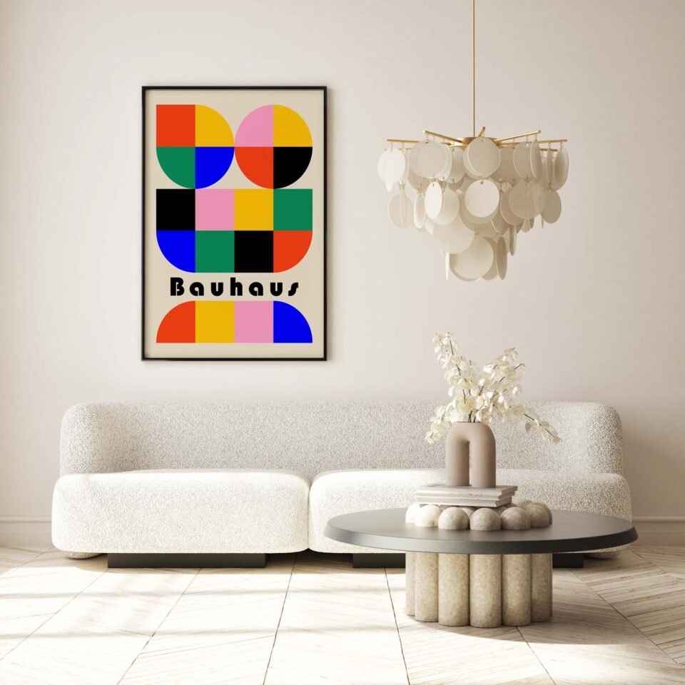Colourful Bauhaus - Poster Prints - Image 3