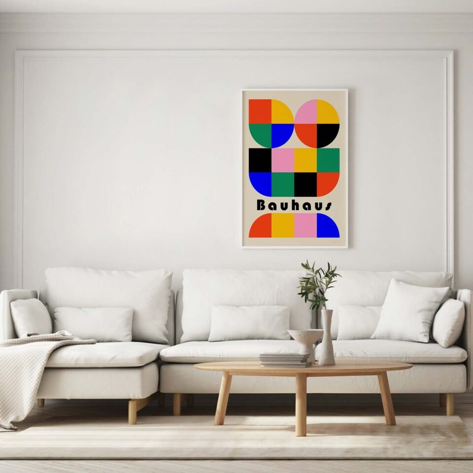 Colourful Bauhaus - Poster Prints - Image 4