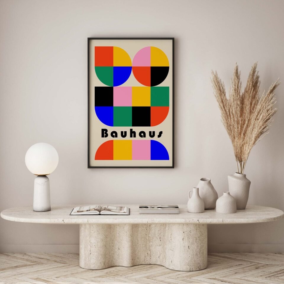 Colourful Bauhaus - Poster Prints - Image 5