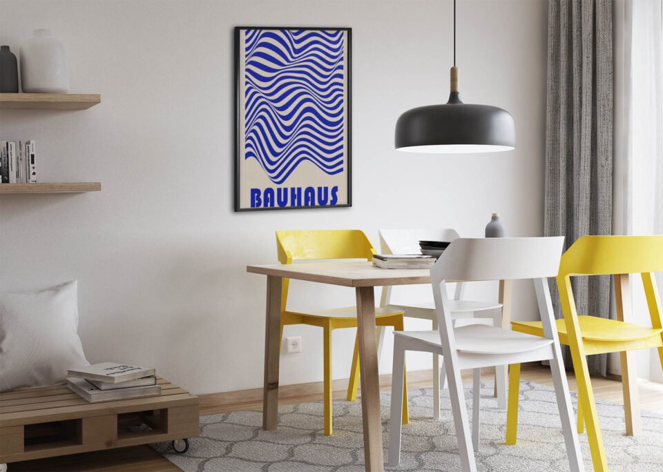 Wavy Lines - Poster Prints - Image 3