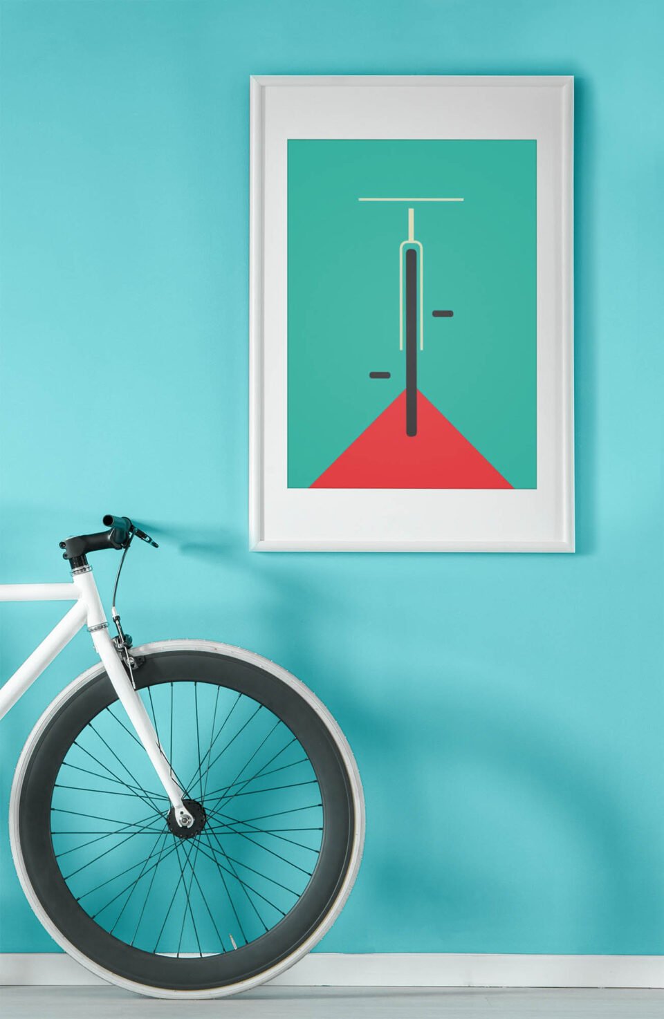 Minimalist Bicycle - Poster Prints - Image 2