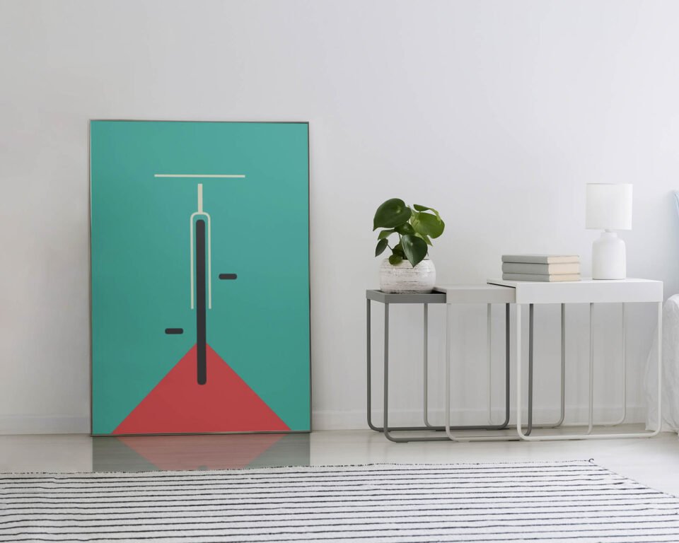 Minimalist Bicycle - Poster Prints - Image 4