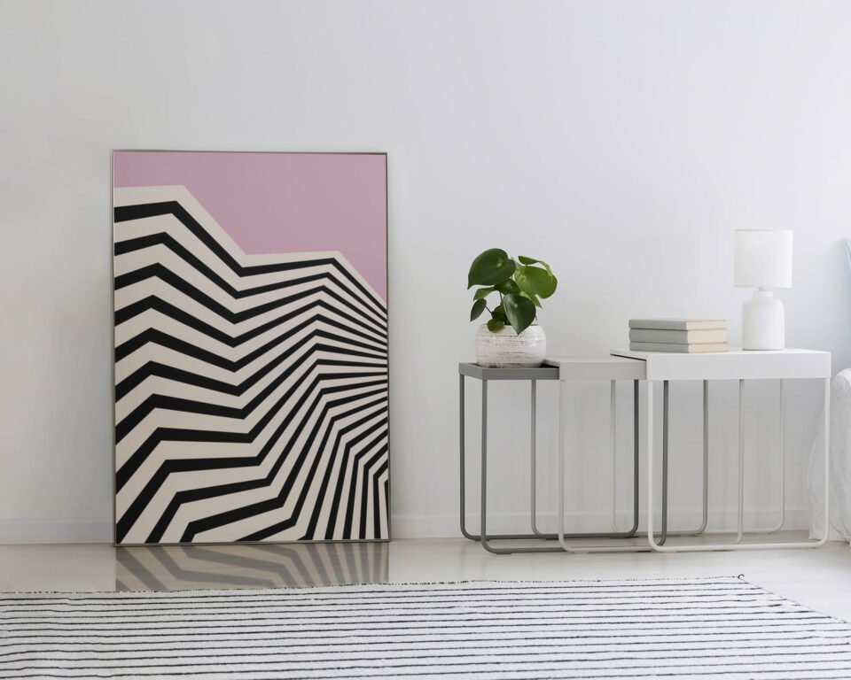 Modernist Zig Zag - Poster Prints - Image 5