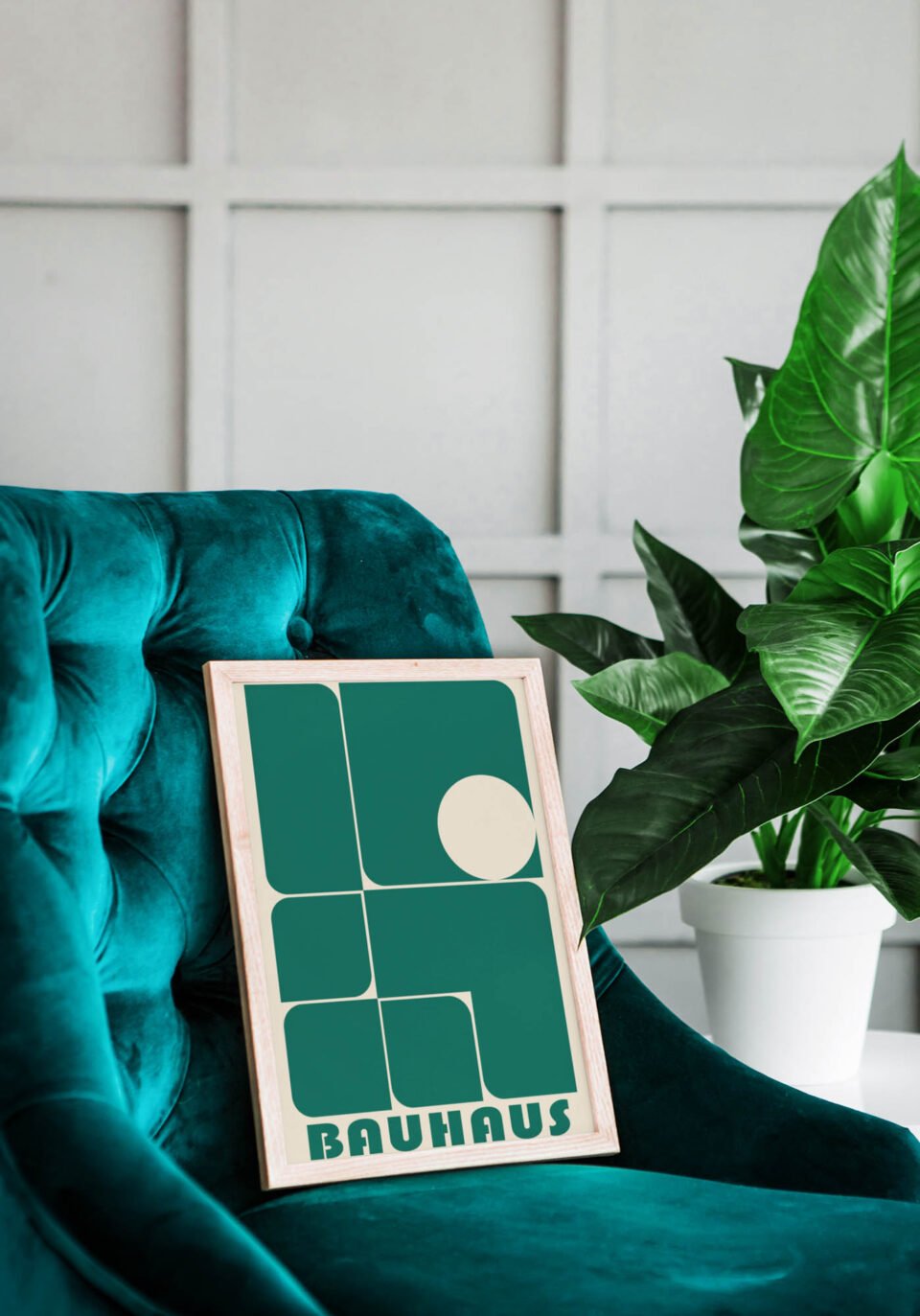 Green and Beige - Poster Prints - Image 3