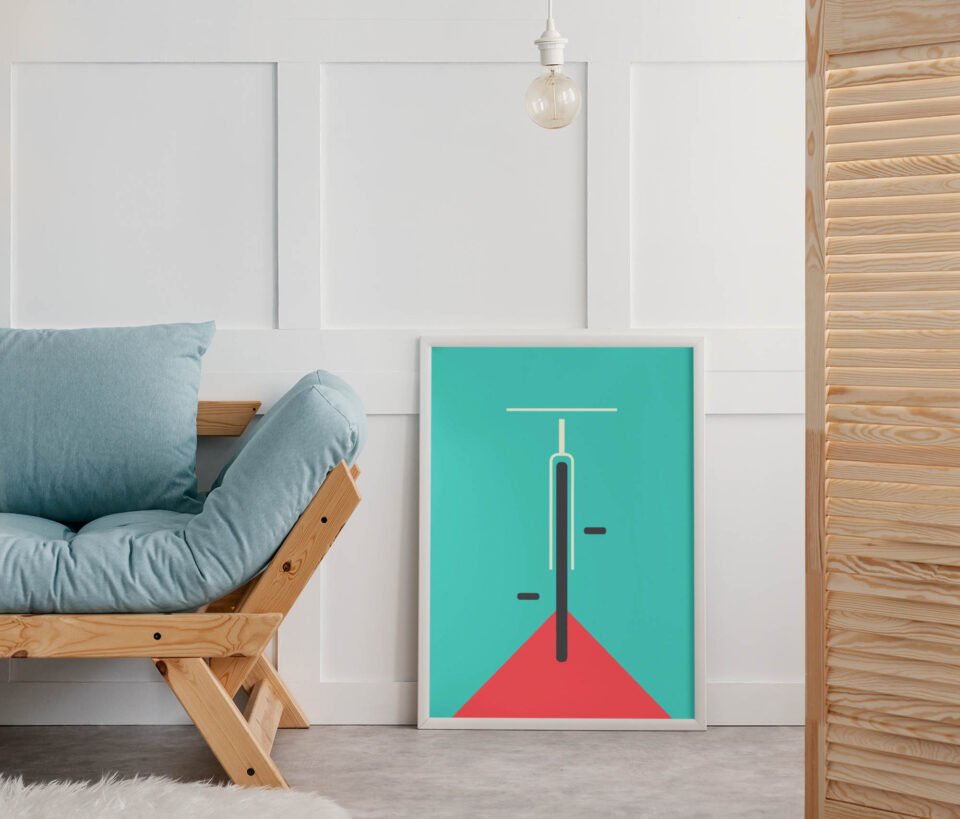Minimalist Bicycle - Poster Prints - Image 3