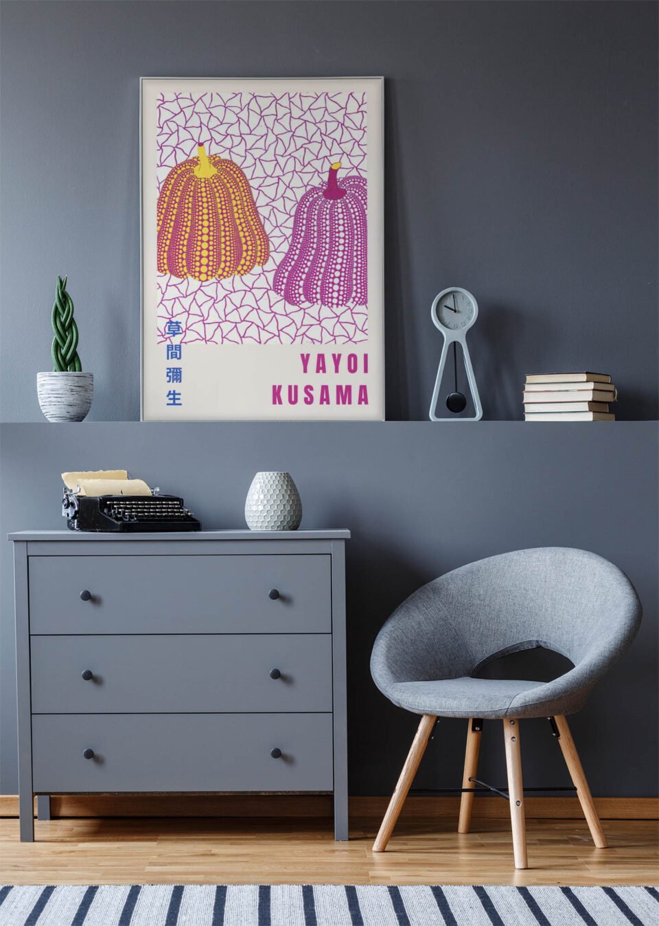 Pink Polka Dot Art - Image 3