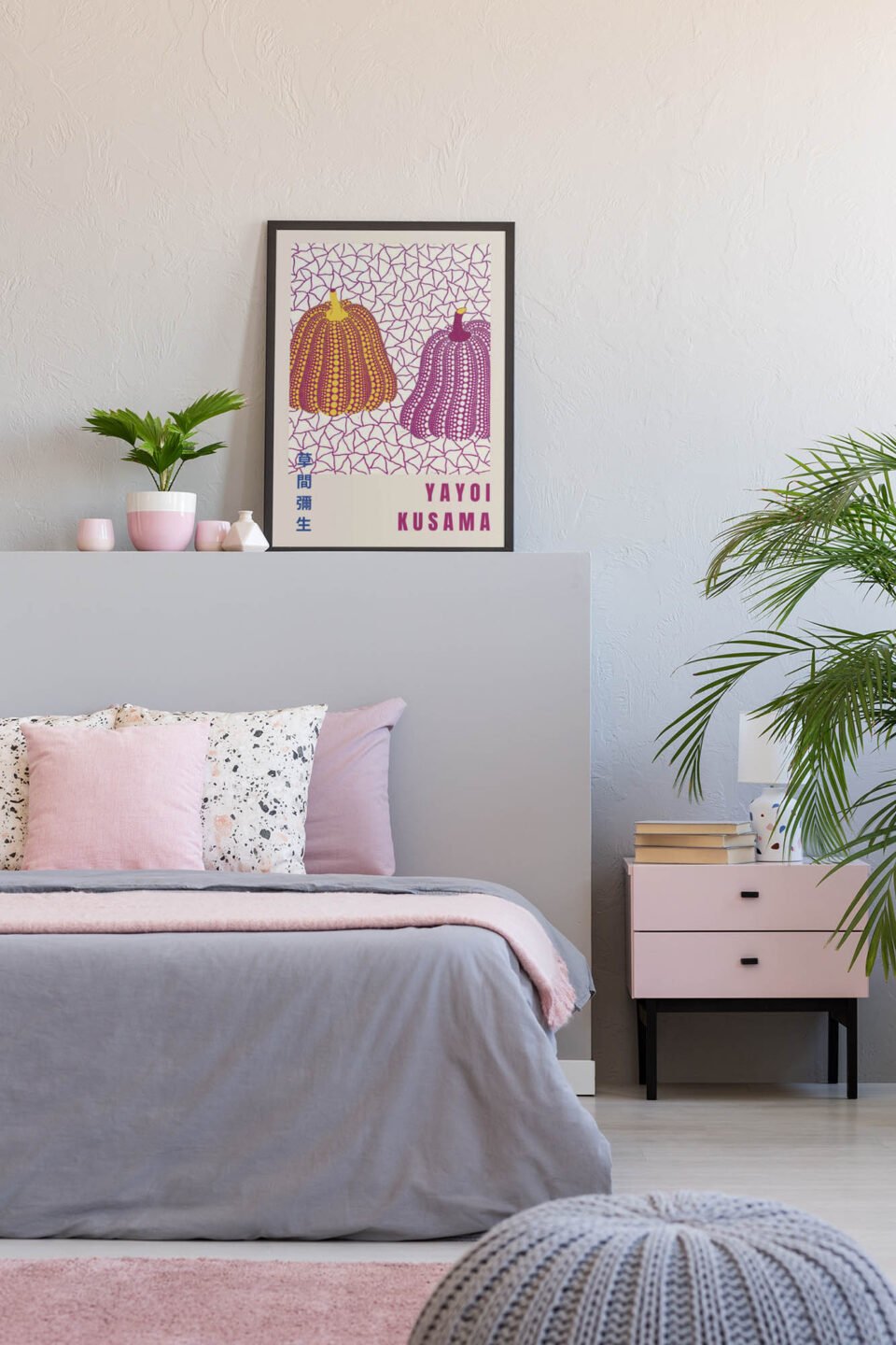 Pink Polka Dot Art - Image 5